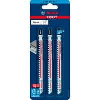 Bosch Expert T 341 HM Stiksavklinger Karbid 3 stk Stiksavklinger, Gasbeton, Fiberbræt, Karbid, Rustfrit stål, 4,3 mm, 8 cm