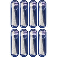 Braun Oral-B iO Strålende Hvid 8 stk, Børstehoved Hvid