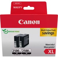 Canon 9254B011 blækpatron 2 stk Original Sort Sort, 2 stk, Dobbelt pakke