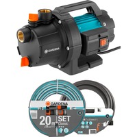 GARDENA 9011-47, Pumpe Turkis/Sort