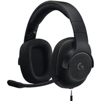 Logitech G433 Headset 3,5 mm stik Sort, Gaming headset Sort, Headset, Headset, Spil, Sort, Binaural, I-linje kontrolenhed