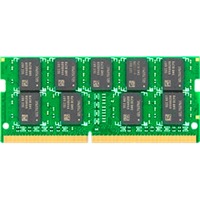 Synology D4ES01-8G hukommelsesmodul 8 GB 1 x 8 GB DDR4 Fejlkorrigerende kode 8 GB, 1 x 8 GB, DDR4, 260-pin SO-DIMM
