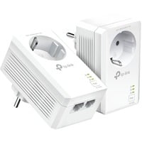 TP-Link TL-PA7027P KIT Power Line netværksadapter 1000 Mbit/s Ethernet LAN Hvid 2 stk, PowerLAN Hvid, 1000 Mbit/s, IEEE 1901, IEEE 802.3, IEEE 802.3u, Type E / F, Gigabit Ethernet, 10,100,1000 Mbit/s, HomePlug AV2
