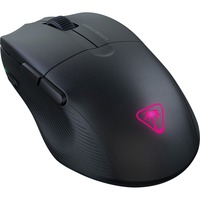 Turtle Beach Pure Air mus Spil Højre hånd RF trådløs + Bluetooth Optisk 26000 dpi, Gaming mus Sort, Højre hånd, Optisk, RF trådløs + Bluetooth, 26000 dpi, Sort, Gennemsigtig