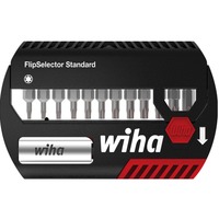 Wiha Bit-sæt FlipSelector Standard, sekskantet, Bit sæt Sort/Rød