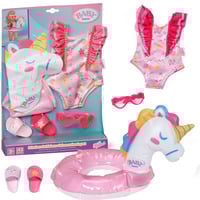 ZAPF Creation BABY born Swim Set Unicorn 43cm, Dukke tilbehør BABY born Swim Set Unicorn 43cm, Dukkebadetøj, 3 År