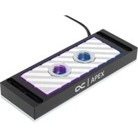 Alphacool Apex RAM X4 Water Cooler Silver, Vandkøling Sort/Sølv