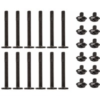 Alphacool Sæt radiatorskruer M3x30mm / M3x5mm, Skrue sæt Sort