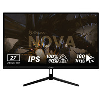 Arozzi Nova 27T2K180, Gaming Skærm Sort