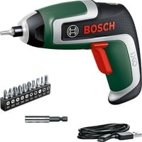 Bosch 0 603 9E0 000 elektrisk skruetrækker & slagbor 235 rpm Sort, Grøn Grøn/Sort, Skruemaskine, Pistolhåndtag, Magnetisk bitholder, Sort, Grøn, Børstefri, 235 rpm