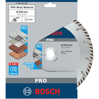 Bosch PRO Multi Material diamantklinge, Ø 230mm, Skæreskive 
