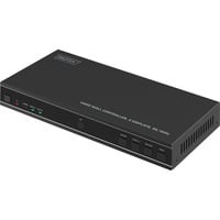 Digitus 4K HDMI videovæg-controller, 4 skærme, HDMI splitter Sort