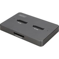 Digitus Dual M.2 NVM SSD dockingstation, Docking station Sort