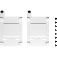 Fractal Design FD-A-BRKT-002 computeretui del Universel, Monteringsrammen Hvid, Universel, Stål, Hvid, 2.5", Define 7 Define 7 XL, 70 mm