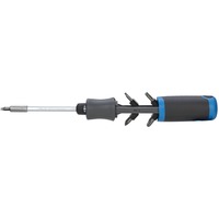 GEDORE Magasin-skruetrækker med knastfunktion SilentGEAR 1/4" Sort/Blå