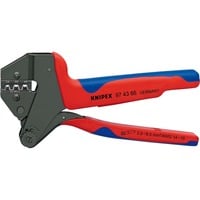 KNIPEX Krympe-systemtang 97 43 66 EVO, Crimpning værktøj Rød/Blå