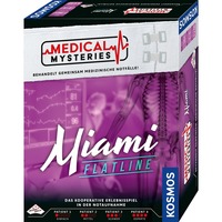 KOSMOS Medical Mysteries - Miami Flatline 60 min. Brætspil Udledning, Board game Brætspil, Udledning, 16 År, 60 min.