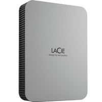 LaCie Mobile Drive Secure 2 TB, Harddisk grå