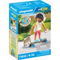 PLAYMOBIL My Life Dreng med hund, Bygge legetøj 