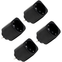 Shelly Plug M Gen3, Switched stikkontakt Sort