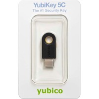 Yubico YubiKey 5C, Sikkerhedsnøgle Sort/Guld