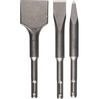 Bosch 2 608 690 180 tilbehør til roterende hammer Drejehammer med mejselredskab, Mejsel sæt  Drejehammer med mejselredskab, Bosch, Sølv, Metal, 140 mm
