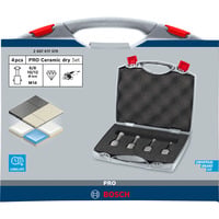 Bosch PRO Ceramic dry X-LOCK borekrone-sæt, Ø 6 - 12mm, Drill bit sæt 