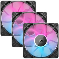 Corsair iCUE LINK RX120 RGB Triple Renoveret, Sag fan Sort