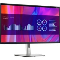 Dell P Series P3223DE computerskærm 80 cm (31.5") 2560 x 1440 pixel Quad HD LCD Sort, LED-skærm Sølv/Sort, 80 cm (31.5"), 2560 x 1440 pixel, Quad HD, LCD, 5 ms, Sort