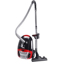 Fakir 3843003 støvsuger 3 L Beholder vakuum Dry 700 W, Gulv støvsuger Sort/Rød, 700 W, Beholder vakuum, Dry, 3 L, HEPA, Filtrering
