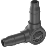 GARDENA Micro-Drip-System L-stykke 4,6mm (3/16"), Forbindelse mørk grå