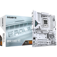 GIGABYTE B850 EAGLE ICE, Bundkort Hvid/Sølv