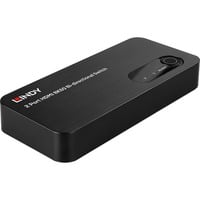 Lindy 38339 video-switch HDMI, HDMI switch Sort, HDMI, ABS, Sort, 120 Hz, 3840 x 2160, 7680 x 4320, 48 Gbit/sek.