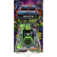 Mattel Origins Turtles Grayskull Skeletor, Spil figur Masters of the Universe Origins Turtles Grayskull Skeletor, 6 År, Flerfarvet, Plast
