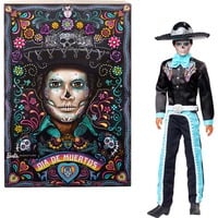 Mattel Signature Ken Dia de Muertos Doll, Dukke Mode dukke, Hunstik, 6 År, Pige, 330,2 mm, Flerfarvet