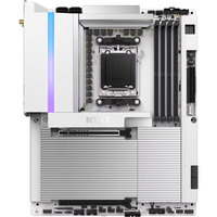 NZXT N9 X870E White, Bundkort Sort