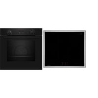 Neff BX46PIB0 pande og gryde sæt Zone induktionskogeplade Elektrisk ovn, Ovn sæt Sort/rustfrit stål, Zone induktionskogeplade, 4 zone(s), Keramisk, Sort, Berøring, 58,3 cm