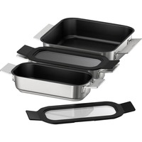 Neff Z9403FF0, Stegepande sæt rustfrit stål/Sort