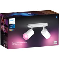 Philips Hue White & Color Ambiance Fugato 2-spot, LED lys Hvid