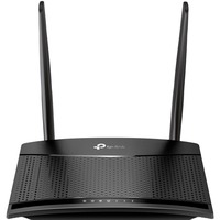 TP-Link TL-MR100 trådløs router Hurtigt ethernet Enkelt band (2,4 GHz) 4G Sort, WIRELESS LTE router Sort, Wi-Fi 4 (802.11n), Enkelt band (2,4 GHz), Ethernet LAN, 3G, Sort, Bordplade router