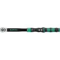 Wera Momentnøgle med gennemgående firkant Click-Torque Lock C 3 R/L Sort/Grøn