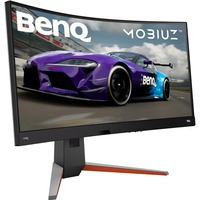 BenQ EX3410R 86,4 cm (34") 3440 x 1440 pixel Wide Quad HD LED Sort, Gaming Skærm Sort, 86,4 cm (34"), 3440 x 1440 pixel, Wide Quad HD, LED, 2 ms, Sort