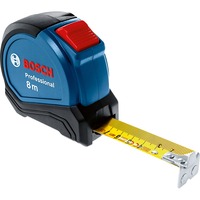 Bosch 1 600 A01 V3S målebånd 8 m Sort, Blå, Rød Blå, 520 g