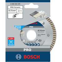 Bosch 2 608 602 478 Ikke kategoriseret, Skæreskive 11,5 cm, 2,22 cm, 1,4 mm