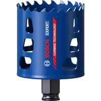 Bosch 2 608 900 431 hulsav Boremaskine 1 stk Enkelt, Boremaskine, Mursten, Plast, Rustfrit stål, Flise, Træ, Blå, 6 cm, 6,5 cm