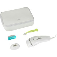 Braun Silk-expert Pro PL3122 Intenst pulserende lys (IPL) 4 J/cm² Hvid, Hårfjerner Hvid/Sølv, Hvid, Intenst pulserende lys (IPL), 4 J/cm², Vekselstrøm