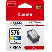 Canon CL-576XL blækpatron 1 stk Original Højt (XL) udbytte Magenta, Gul, Blå Højt (XL) udbytte, Magenta, Gul, Blå, 12,6 ml, 1 stk, 300 Sider, Enkelt pakke
