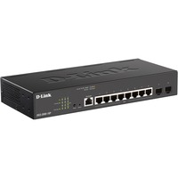 D-Link DGS-2000-10P netværksswitch Administreret L2/L3 Gigabit Ethernet (10/100/1000) Strøm over Ethernet (PoE) 1U Sort Administreret, L2/L3, Gigabit Ethernet (10/100/1000), Strøm over Ethernet (PoE), Stativ-montering, 1U