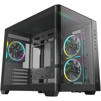DeepCool R-CG330U3F-BKAGM3-G, Towerkabinet Sort