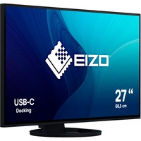 EIZO FlexScan EV2781-BK LED display 68,6 cm (27") 2560 x 1440 pixel Quad HD Sort, LED-skærm Sort, 68,6 cm (27"), 2560 x 1440 pixel, Quad HD, LED, 5 ms, Sort